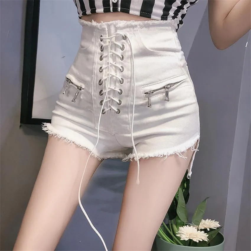 String Me Up Shorts