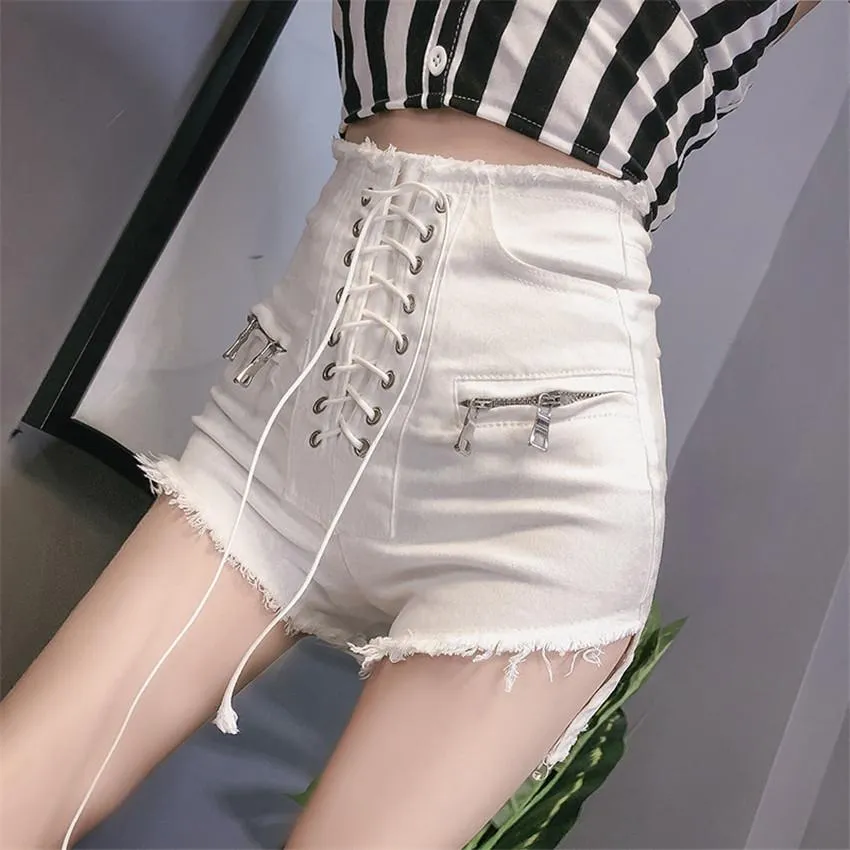 String Me Up Shorts
