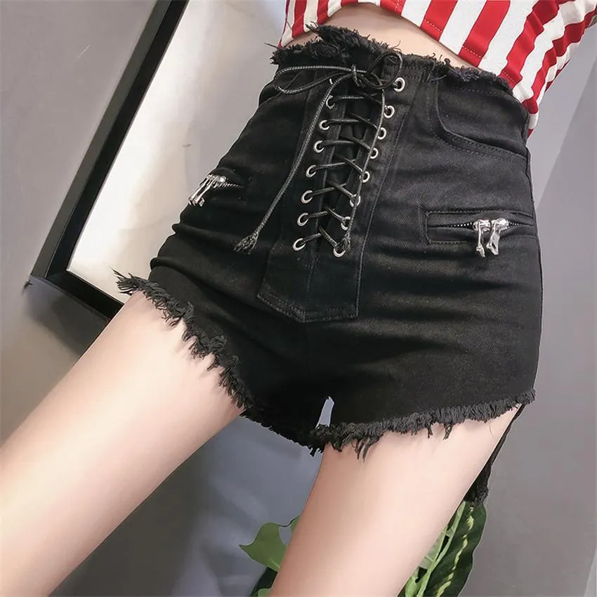 String Me Up Shorts