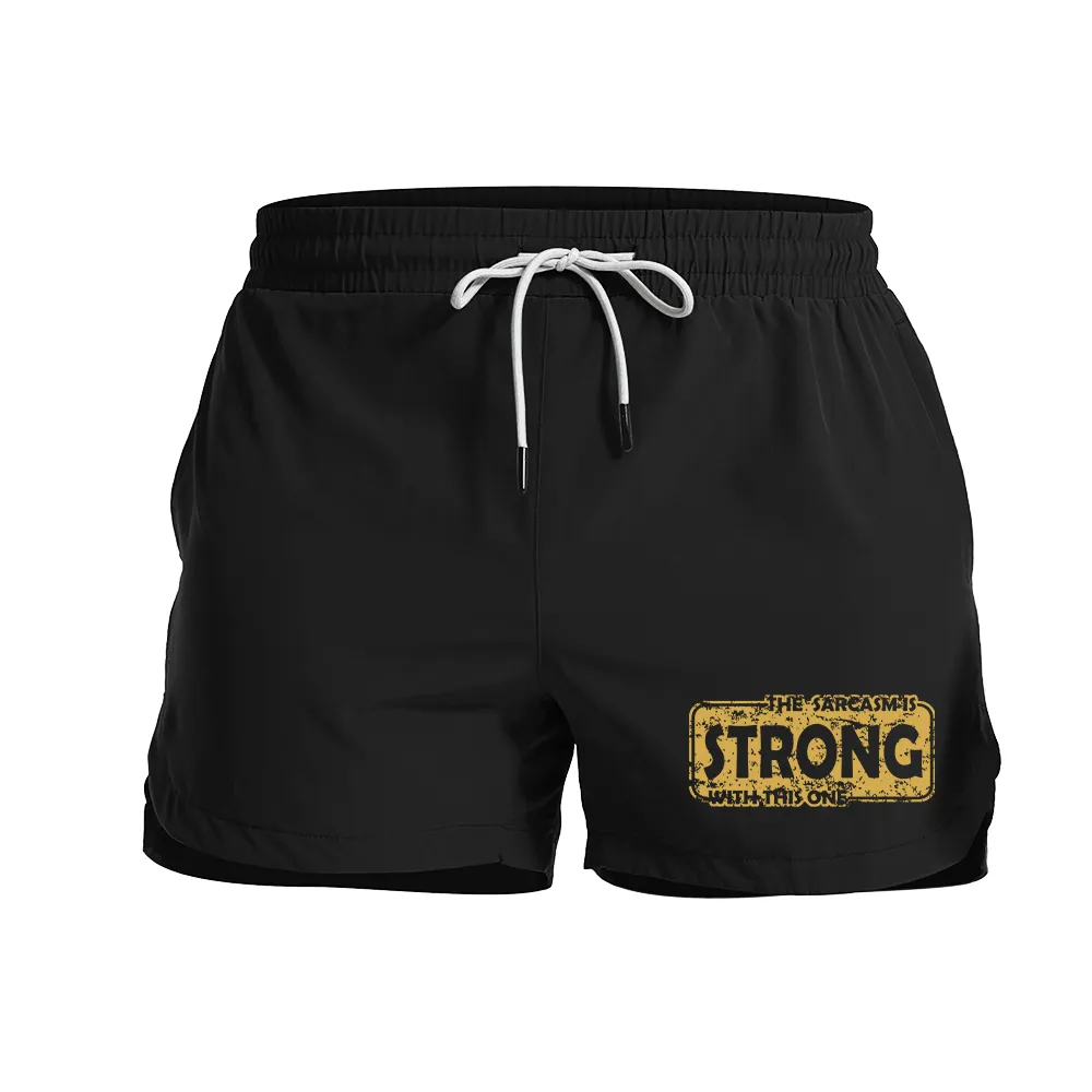 Strong Graphic Shorts
