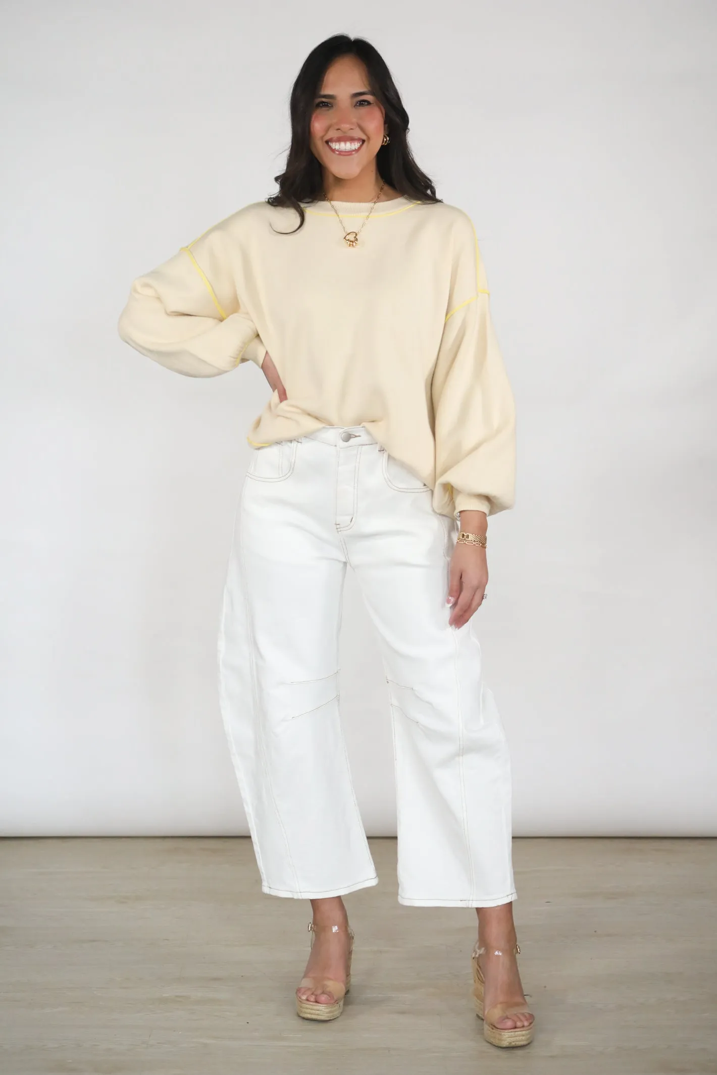 Sunbeam Stitch Pullover