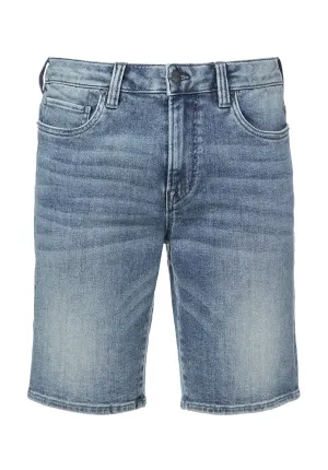 Super Stretch Relaxed Straight Dean Sanded Shorts - BM22850
