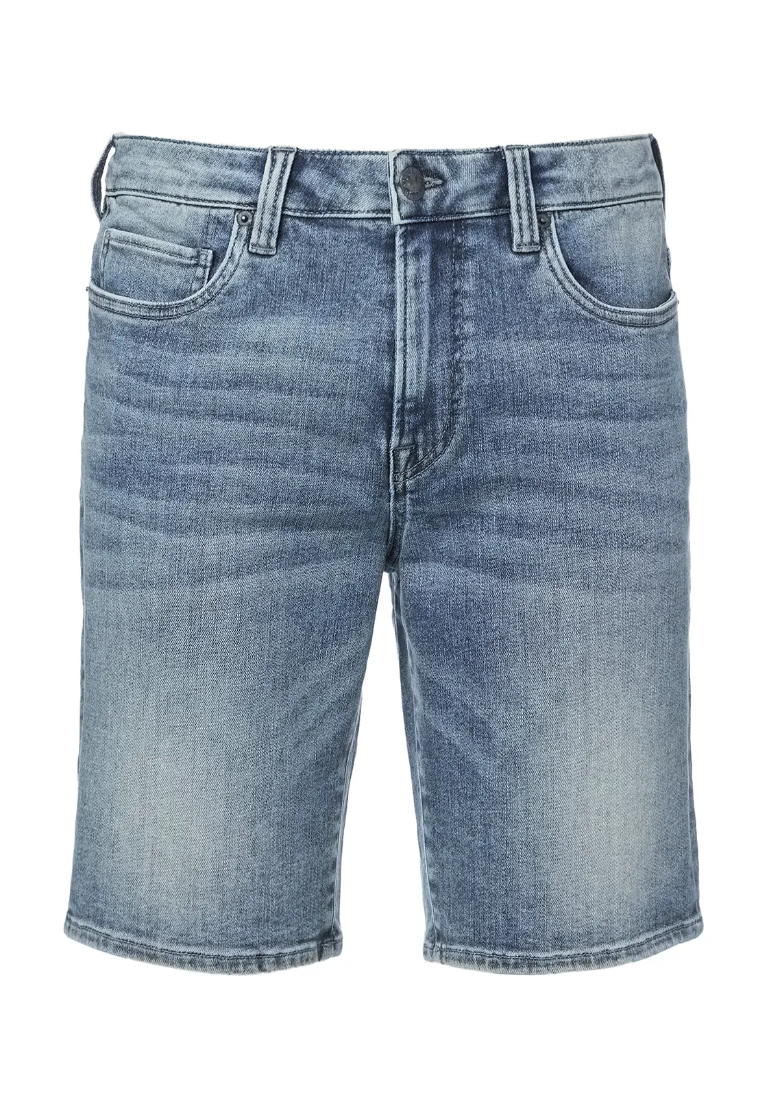 Super Stretch Relaxed Straight Dean Sanded Shorts - BM22850