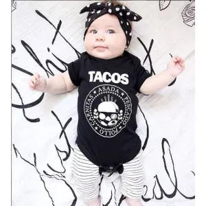 TACO RAMONES BABY ONESIE