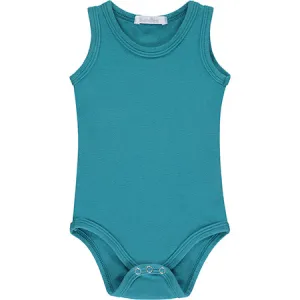 Teal Sleeveless Bodysuit (Retired)