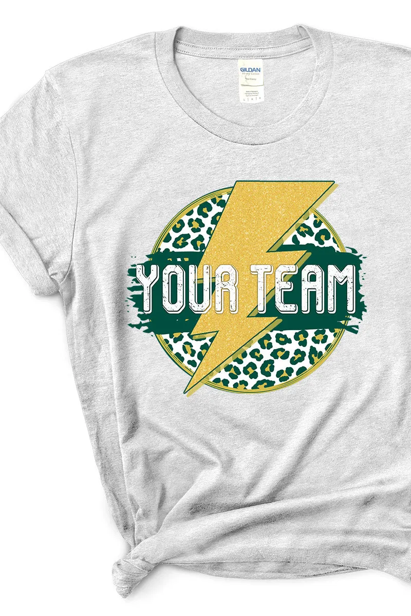 Team Strike Green and Gold Short Sleeve Relaxed Fit T-Shirt