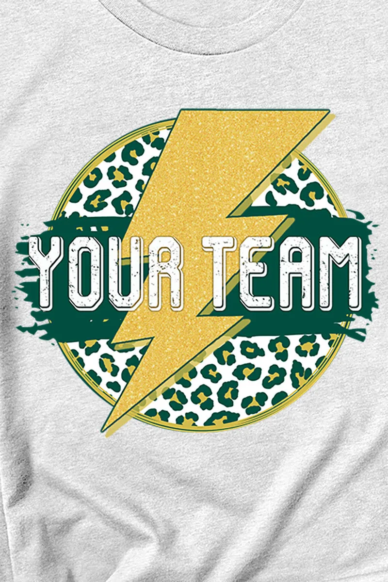 Team Strike Green and Gold Short Sleeve Relaxed Fit T-Shirt