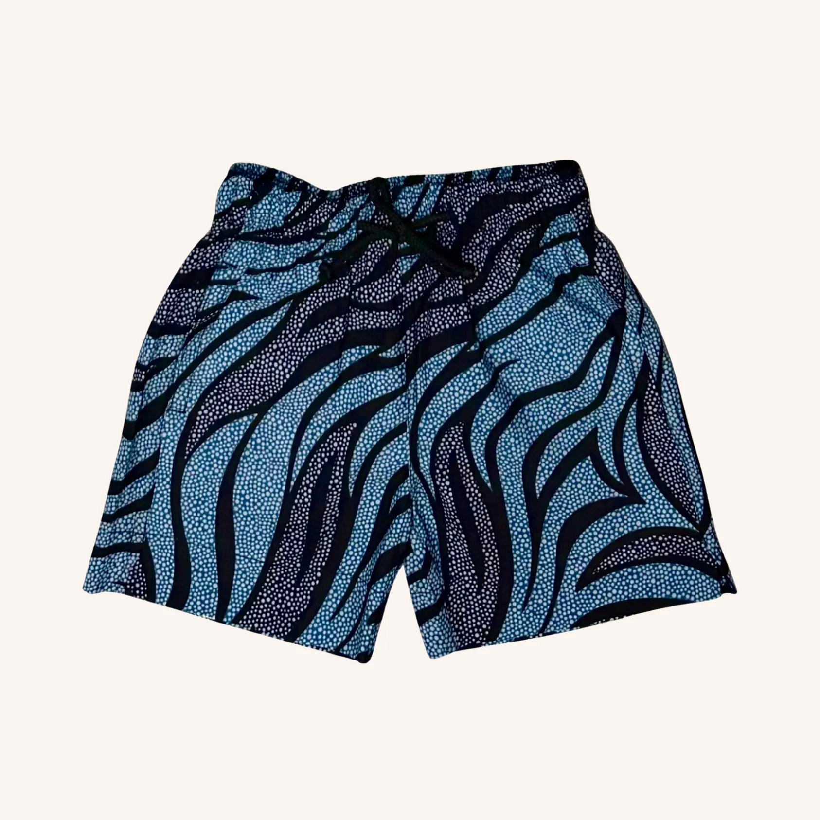 Temi Swim Shorts | Blue Zebra