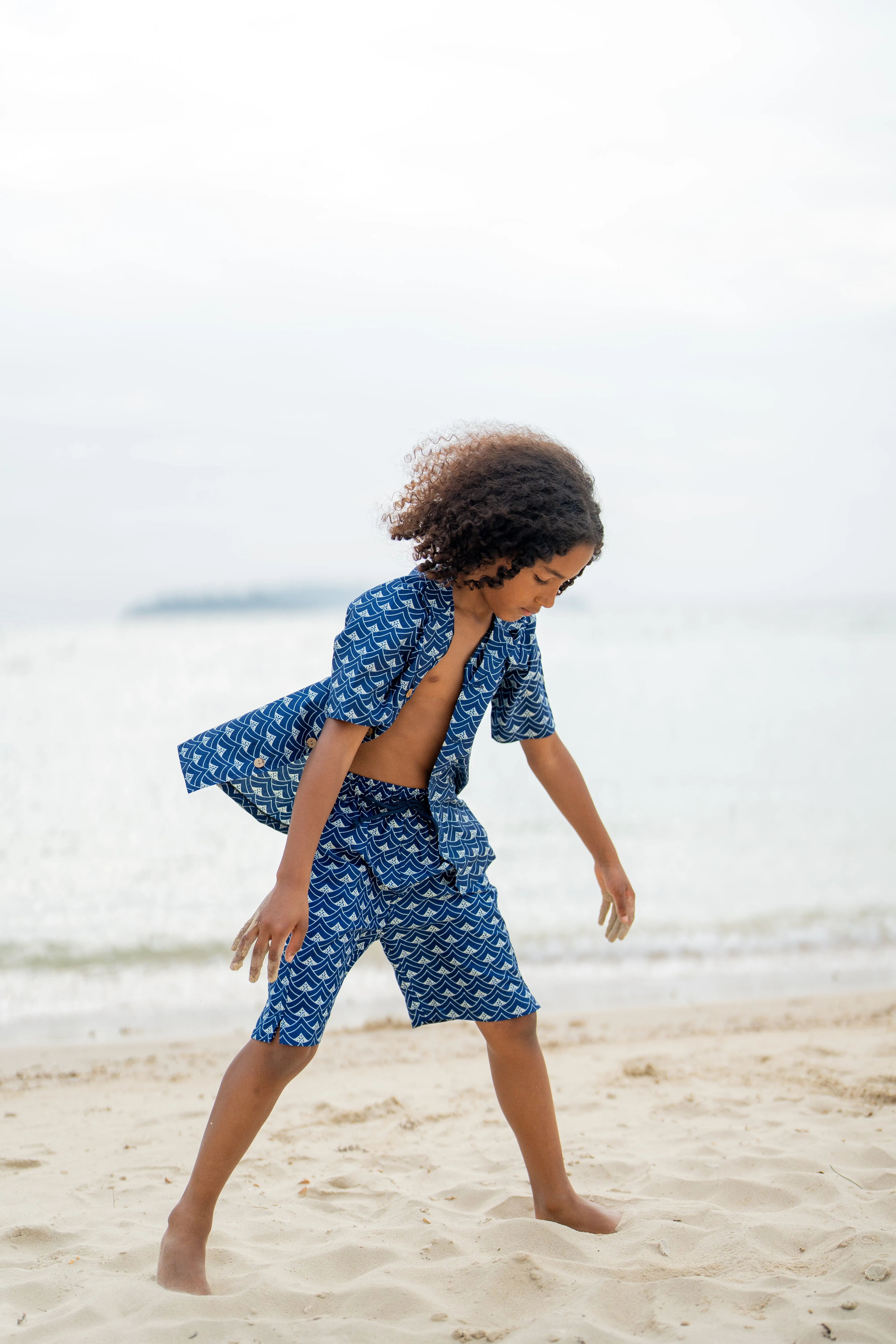 Temi Swim Shorts | Ocean Wave