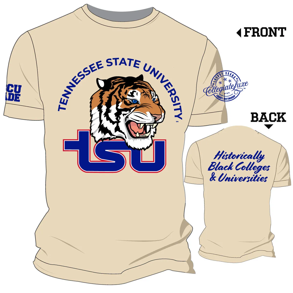 TENN ST. Chenille EMBROIDERY UNISEX TEES