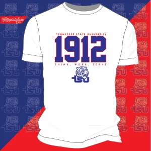 TennState | EST. White Unisex Tees (**)