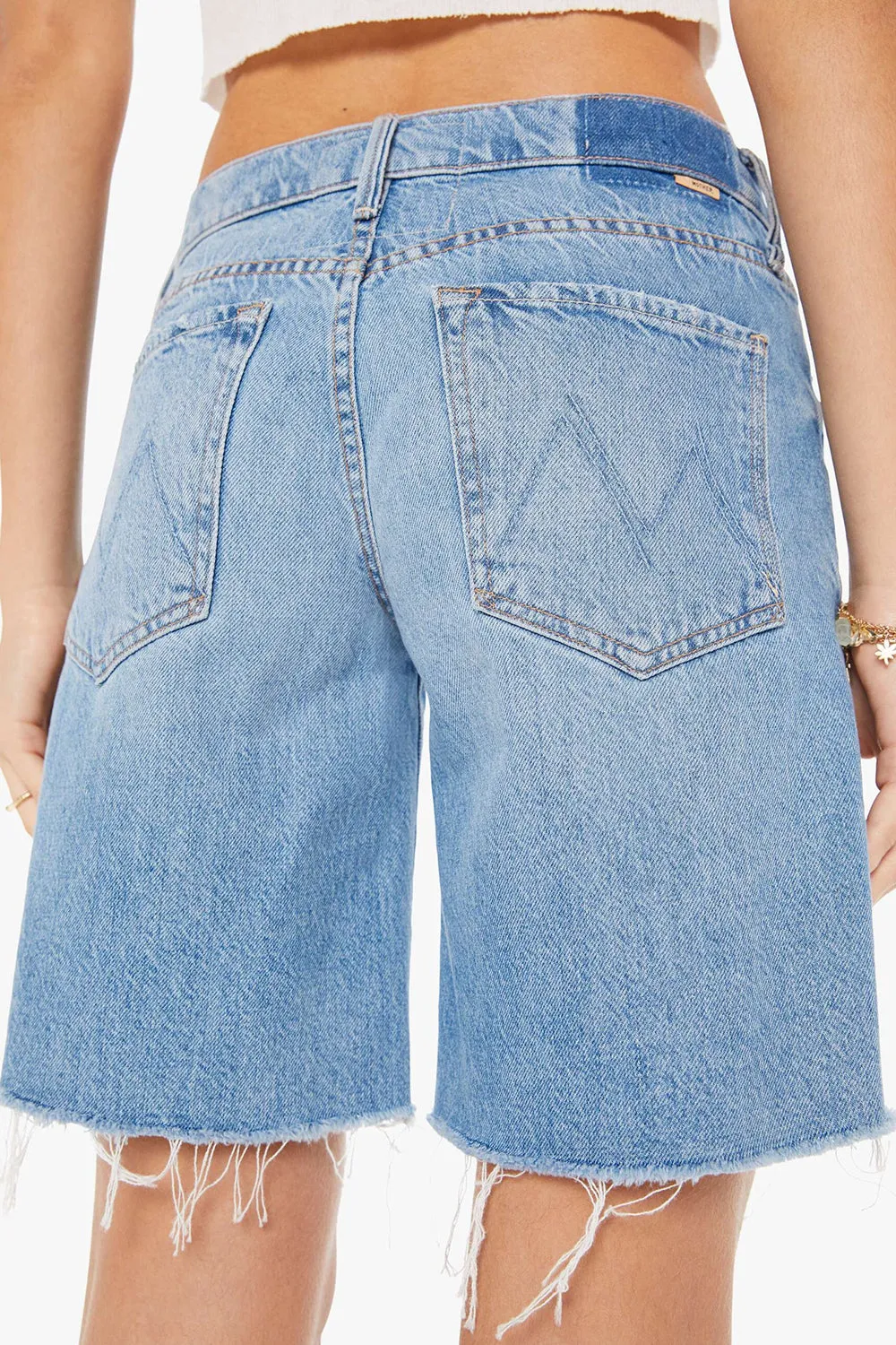 The Down Low Undercover Short Fray in Material Girl