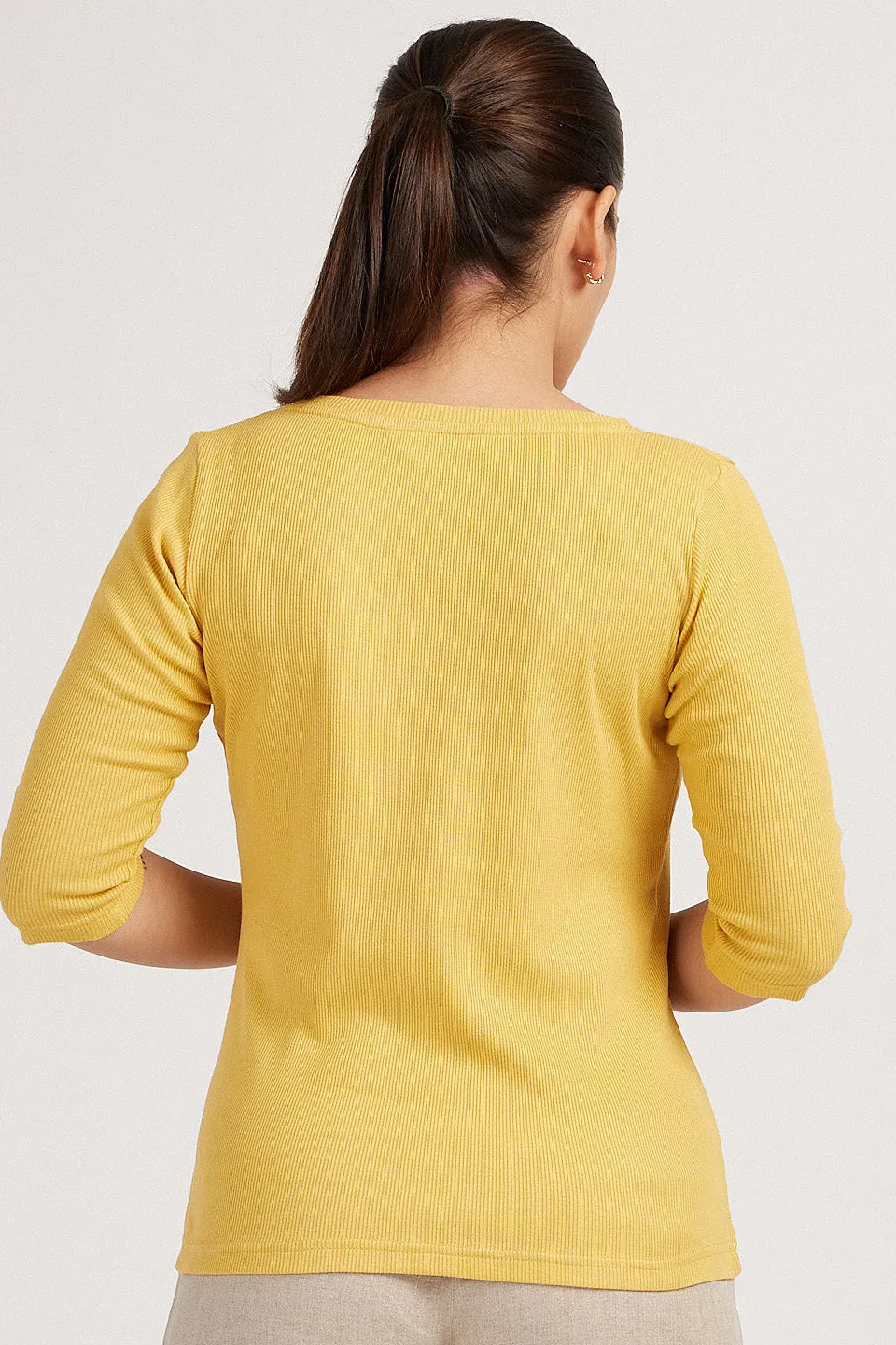 The Rib V Neck