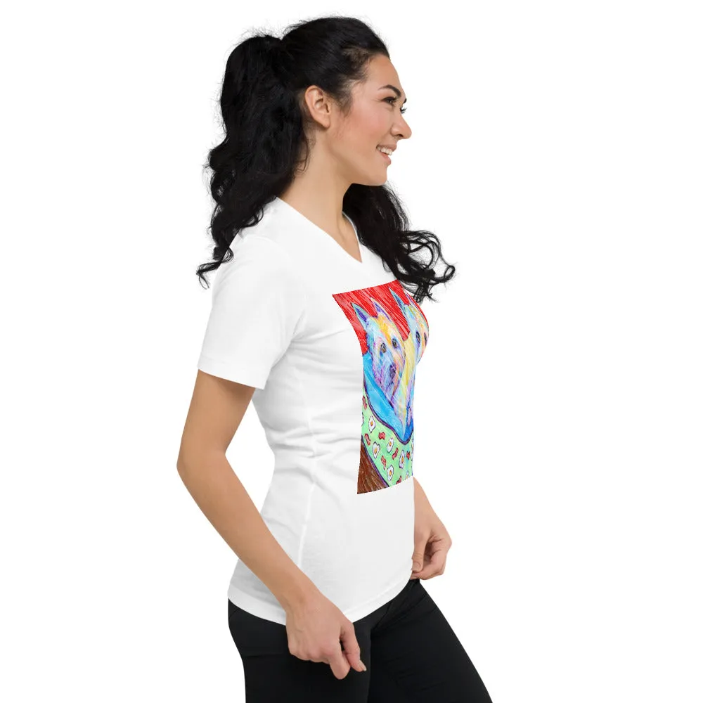 The Westies V-Neck Tee