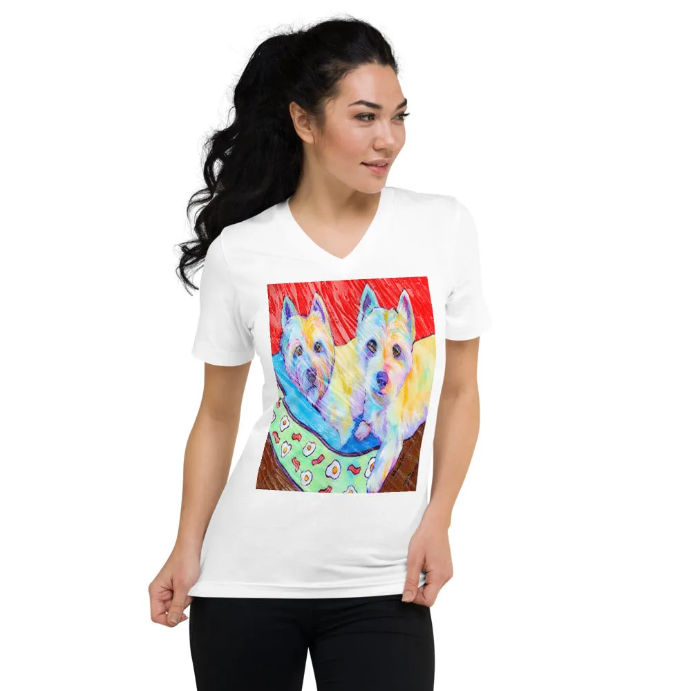 The Westies V-Neck Tee