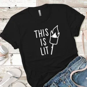 This Is Lit Premium Tees