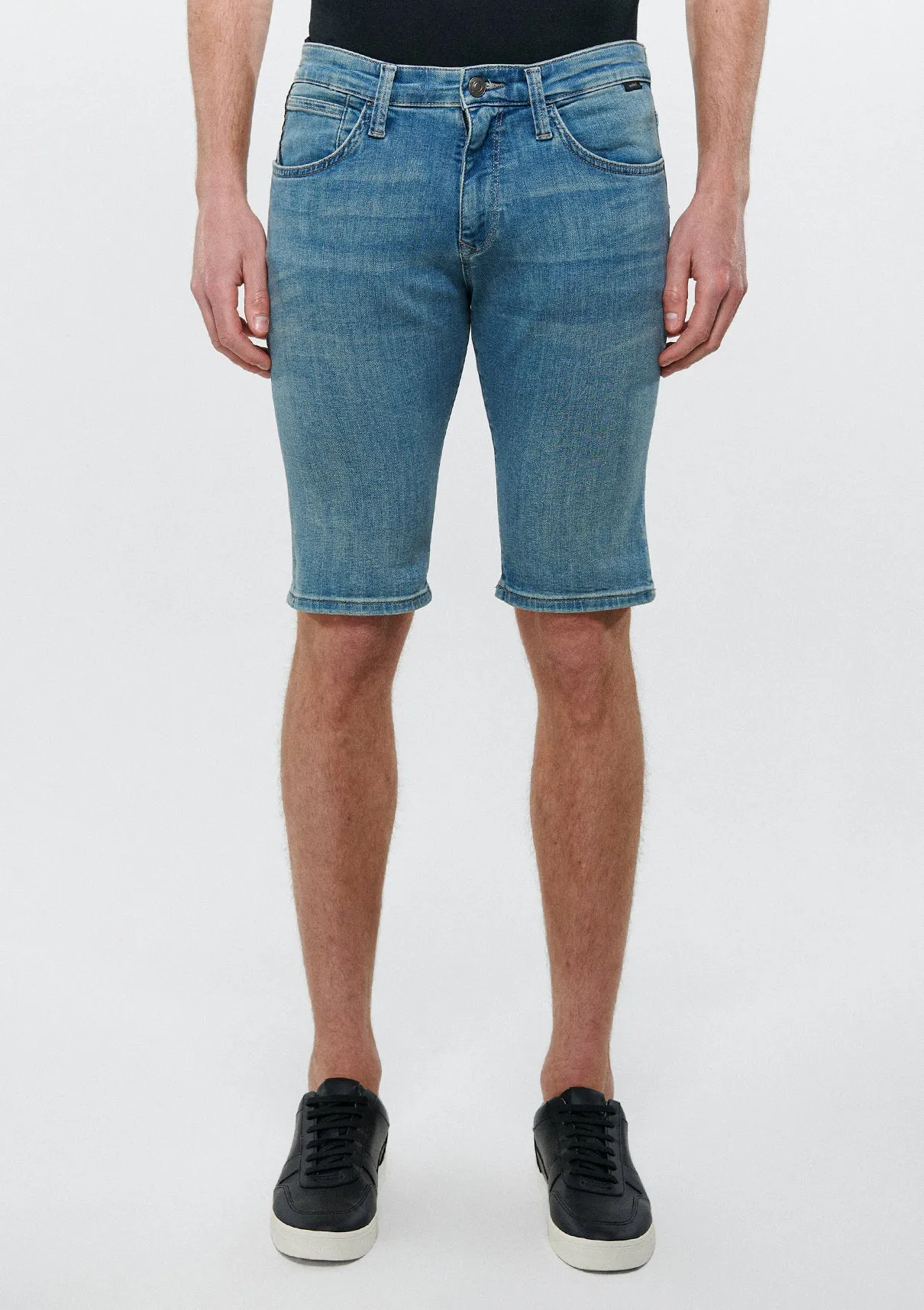 Tim Shaded Mavi Black Jean Shorts