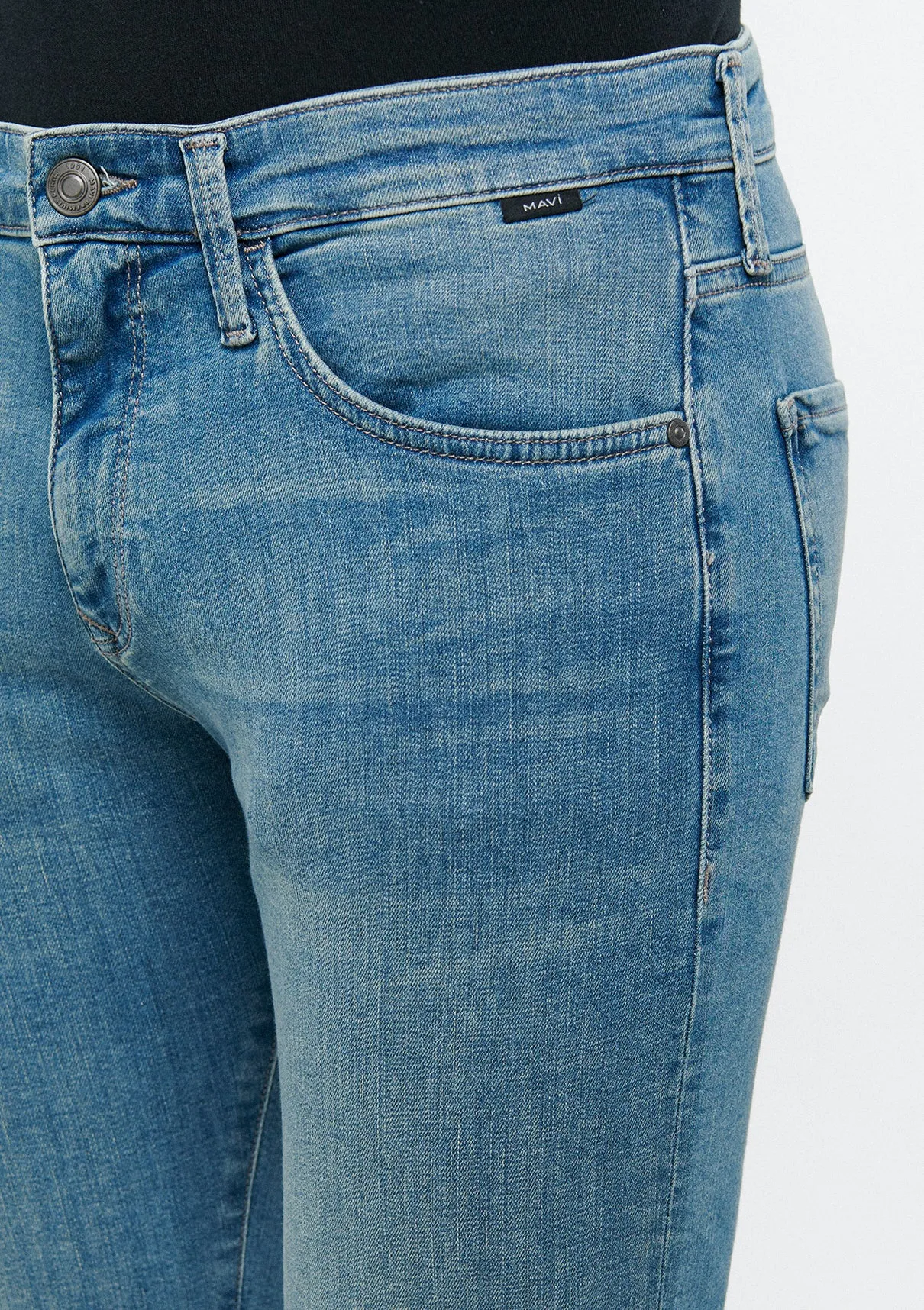 Tim Shaded Mavi Black Jean Shorts