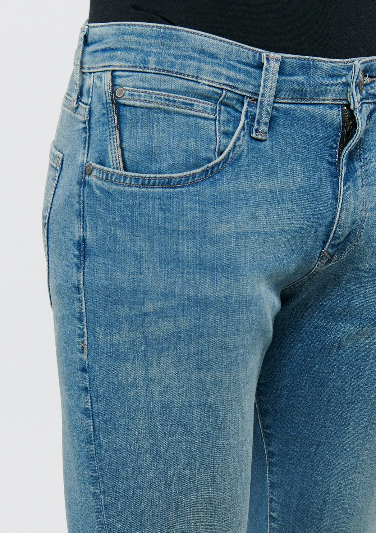 Tim Shaded Mavi Black Jean Shorts