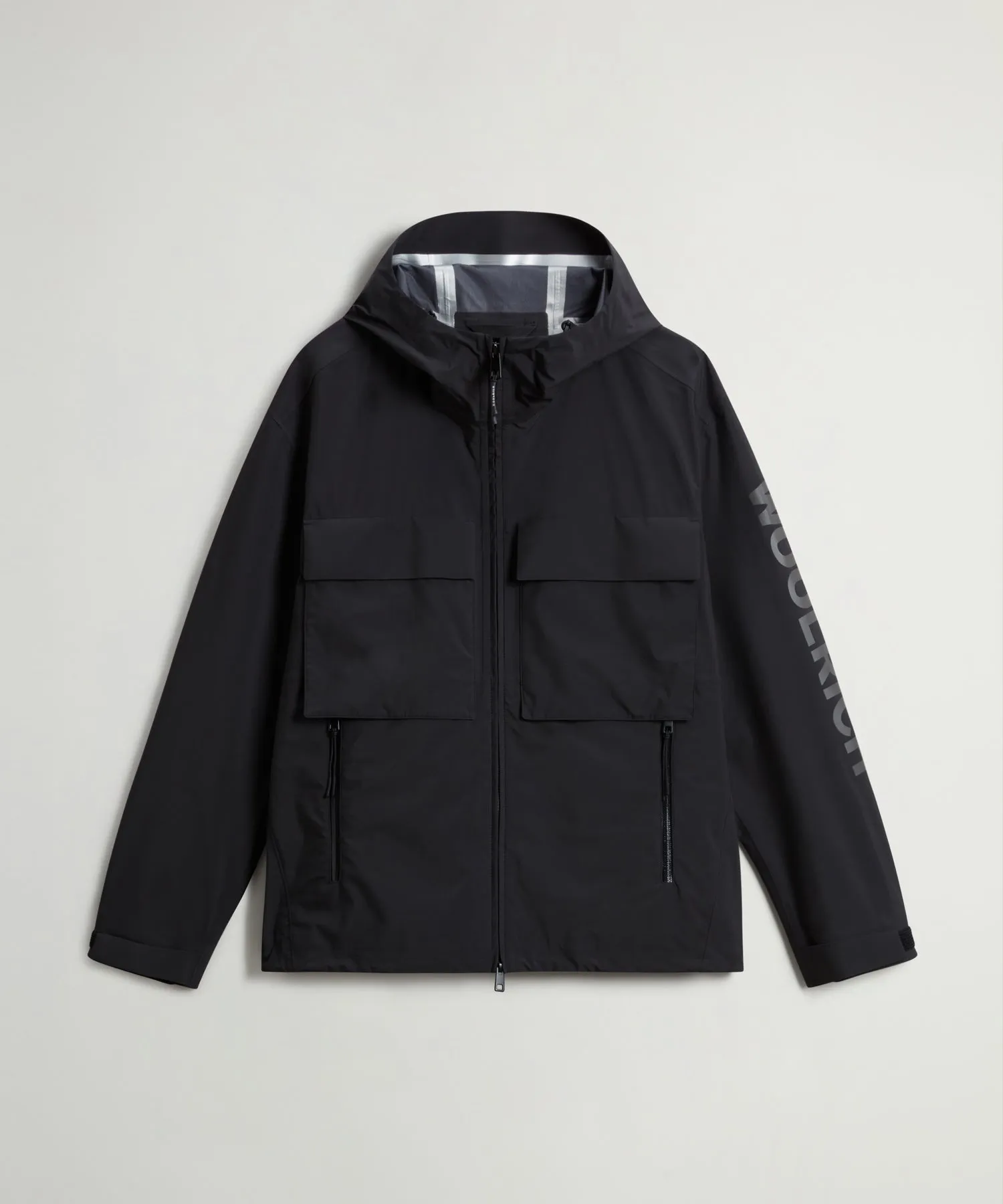 Todd Snyder x Woolrich 3-Layer Jacket in Black