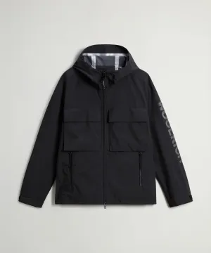 Todd Snyder x Woolrich 3-Layer Jacket in Black