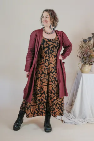 Tramp Coat - Plum