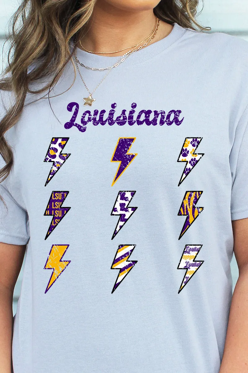 Triple Strike LSU Unisex Blend Tee