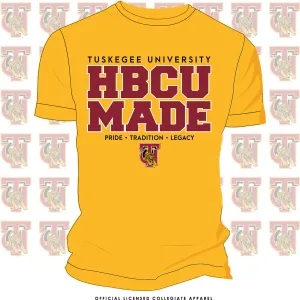 TUSKEGEE | HBCU MADE Gold Unisex Tees (**)