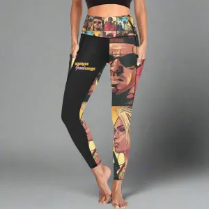 Ultimate Grand Gamer Leggings High Waist Leggings with Pockets