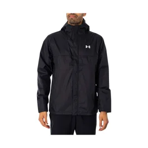 Under Armour Men's Cloudstrike Rain Jacket - Black/White