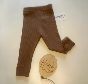 UNISEX Brown Leggings