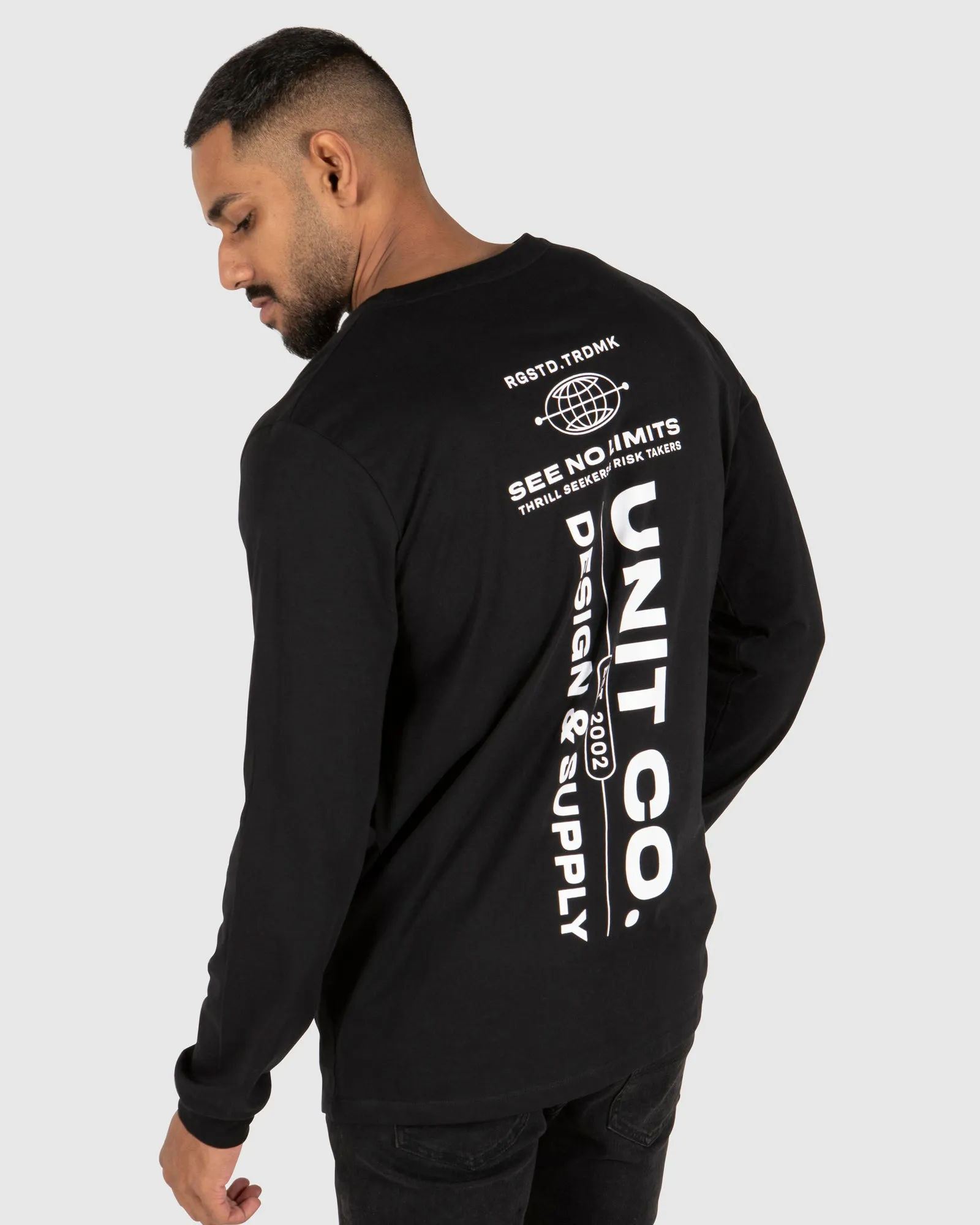 UNIT Mens Worldwide L/Slv T-Shirt