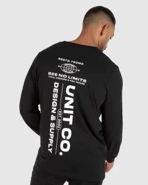 UNIT Mens Worldwide L/Slv T-Shirt