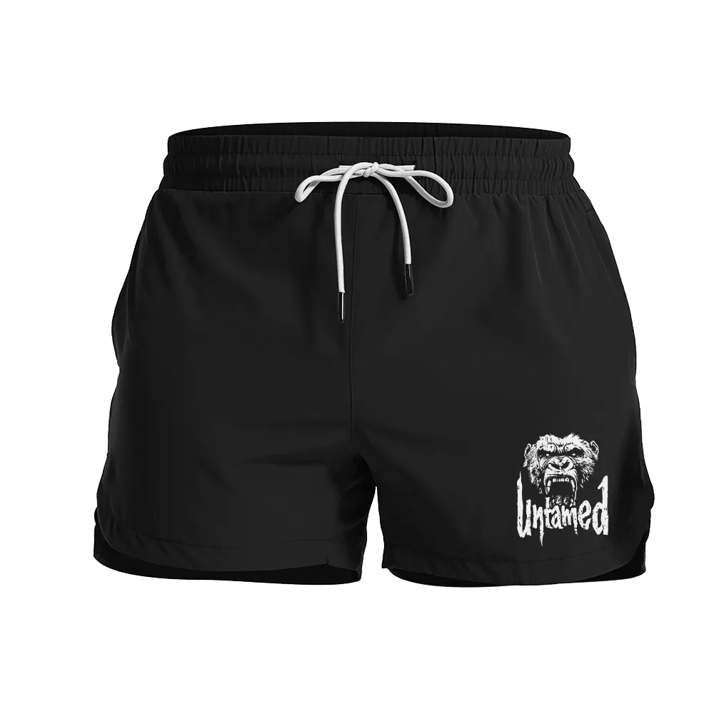 Untamed Gorilla Graphic Shorts