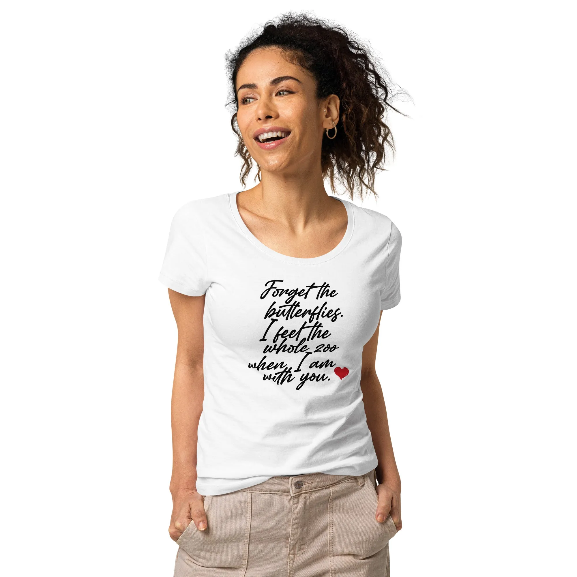 Valentines Day T-Shirt - Forget the Butterflies!