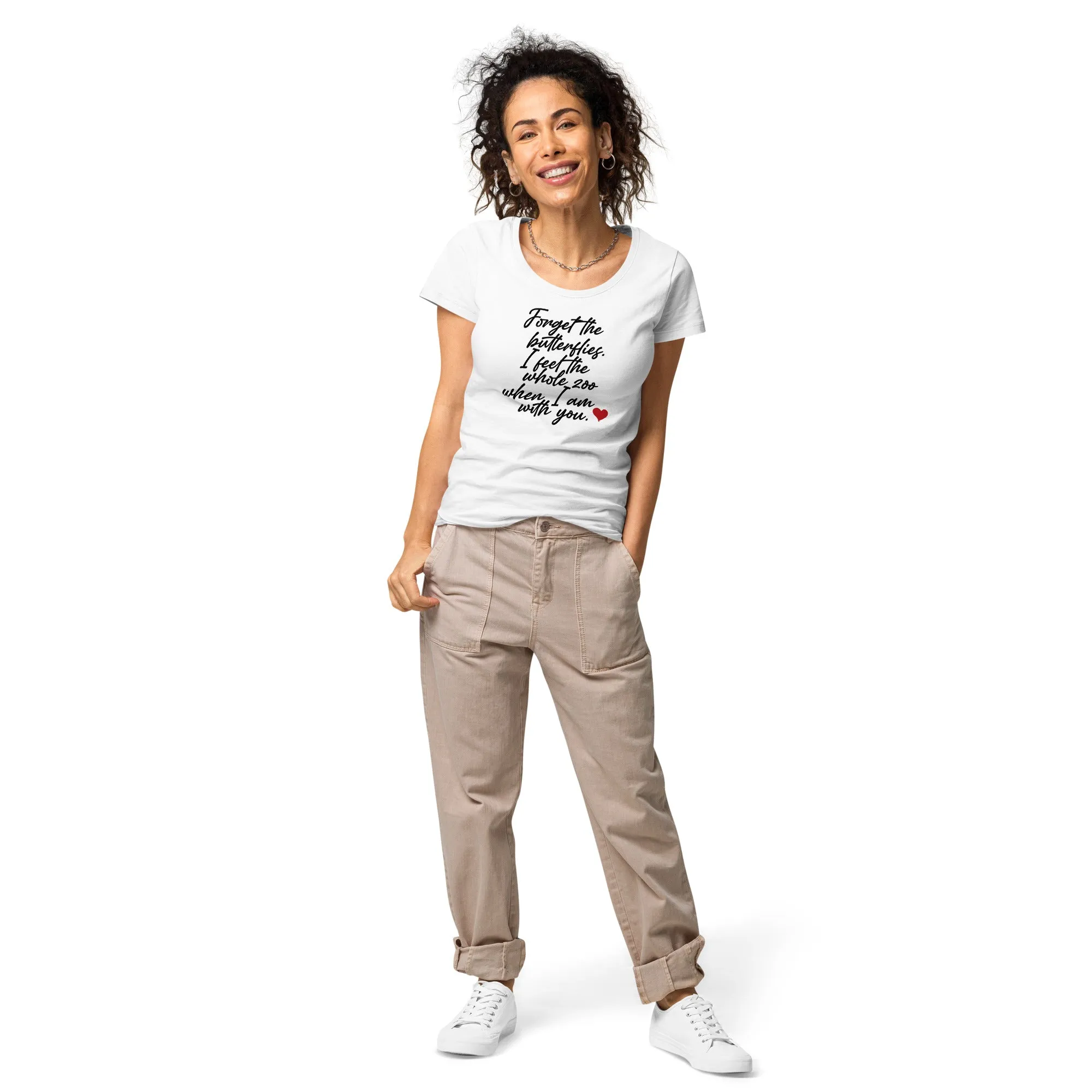 Valentines Day T-Shirt - Forget the Butterflies!