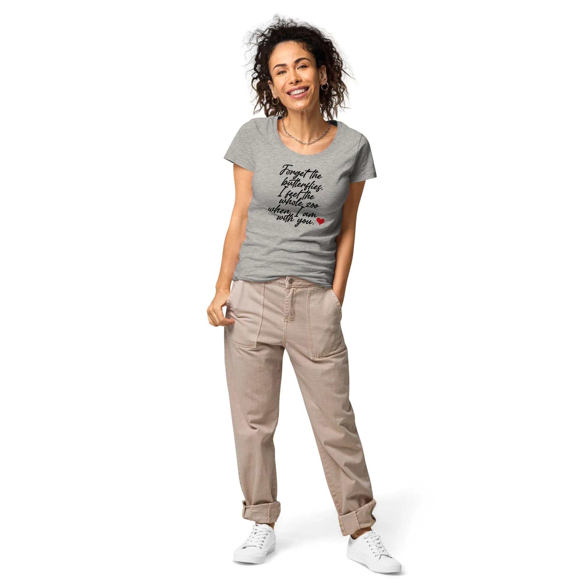 Valentines Day T-Shirt - Forget the Butterflies!