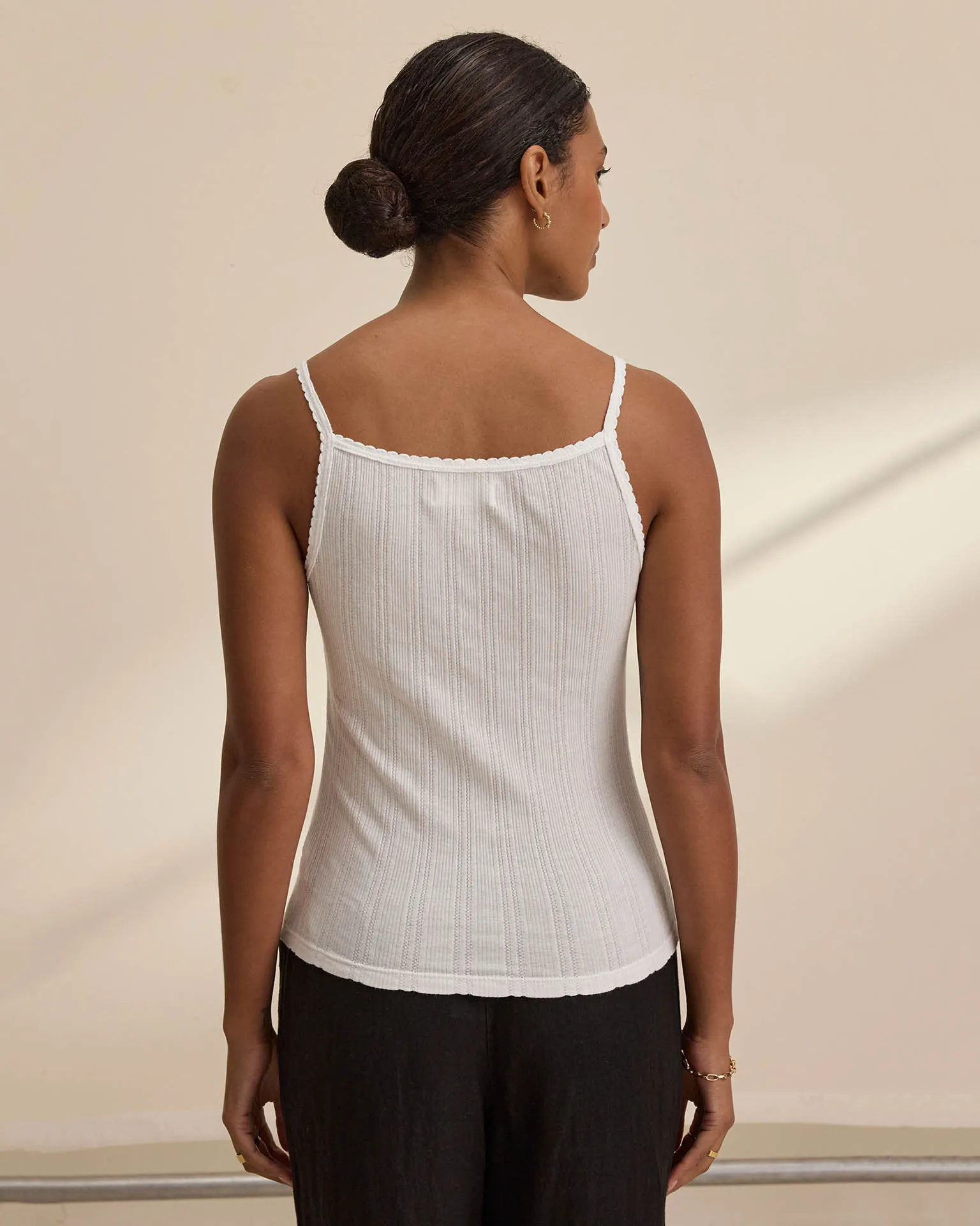 Velvet Tees - Women - White Iniku Tank Top