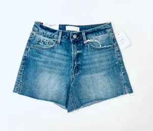 Vervet- Inner Circle High Rise Raw Hem Shorts