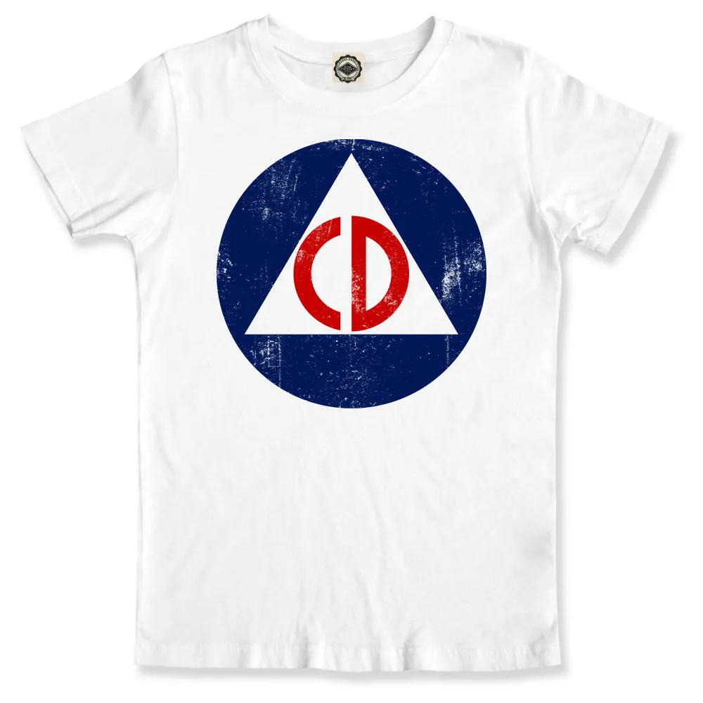 Vintage Civil Defense Logo Men's Tee