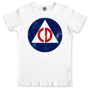 Vintage Civil Defense Logo Men's Tee