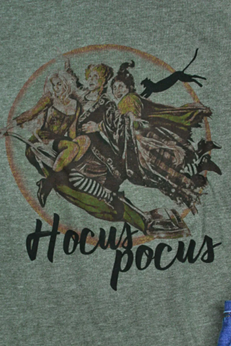 Vintage Hocus Pocus Unisex Poly-Rich Blend Tee