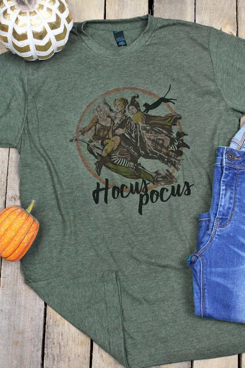 Vintage Hocus Pocus Unisex Poly-Rich Blend Tee