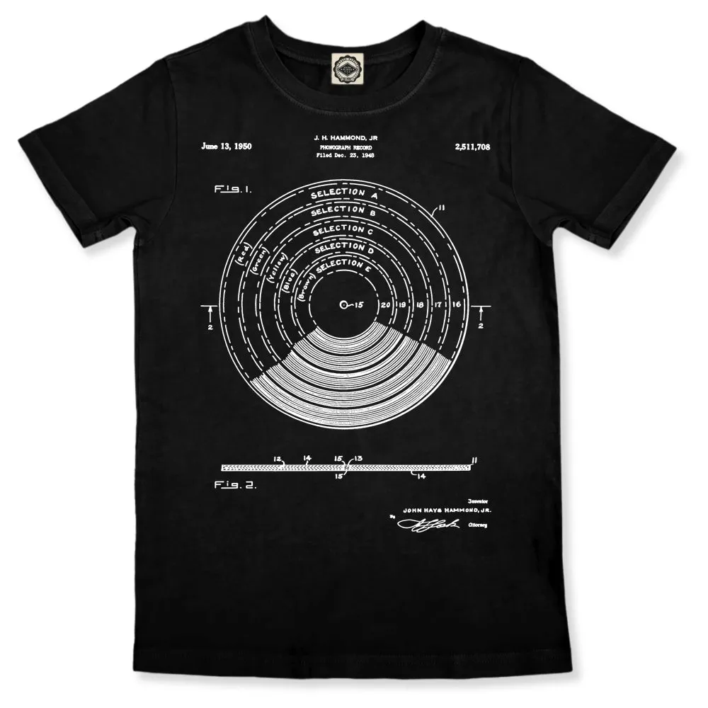 Vinyl Record Patent Men's Tee