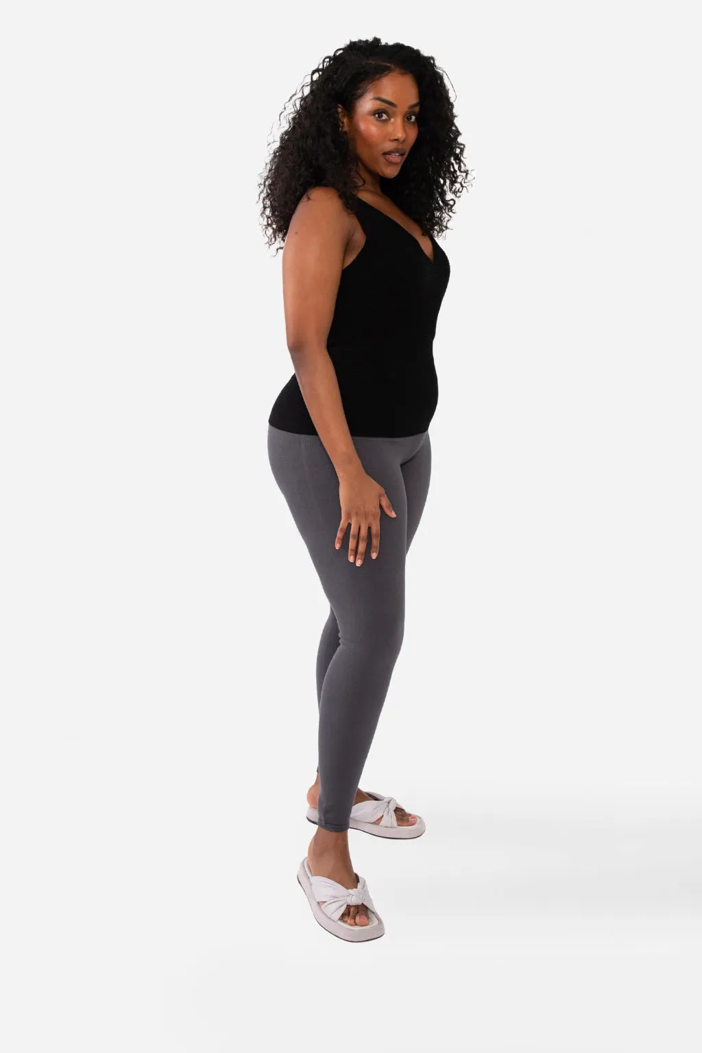 VIOLET LEGGING - BLACK
