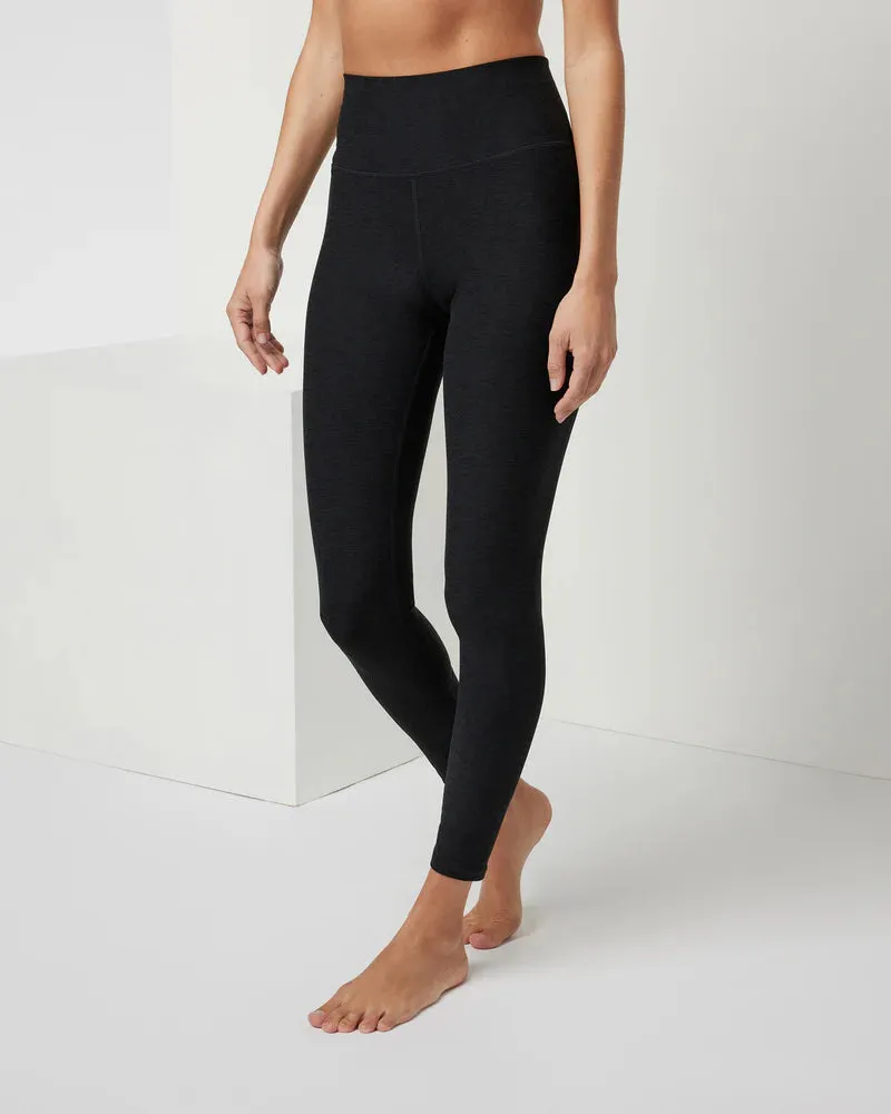 vuori Women's Clean Elevation Legging in Heather Black
