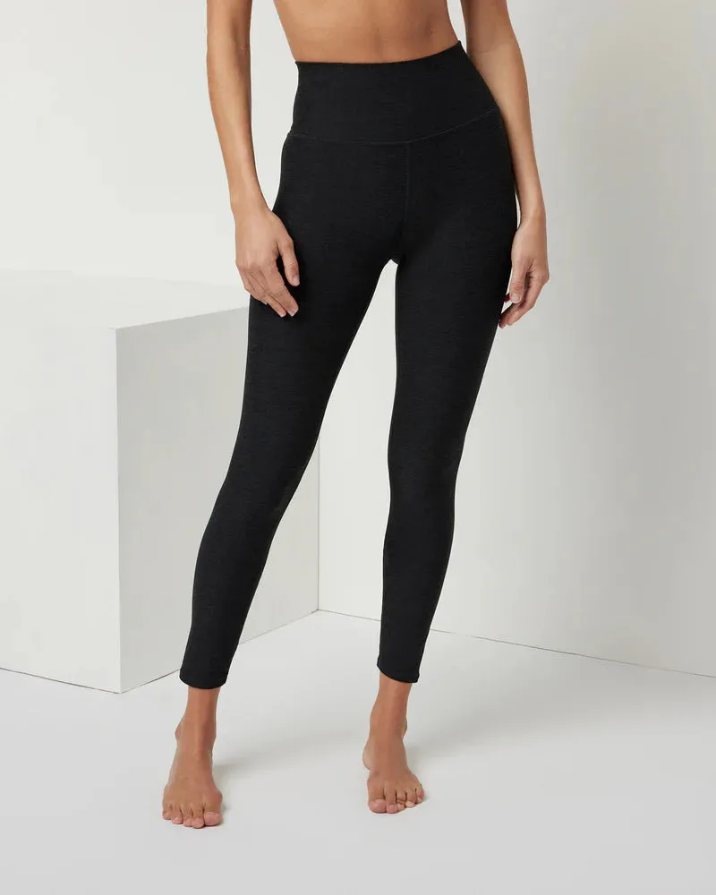 vuori Women's Clean Elevation Legging in Heather Black