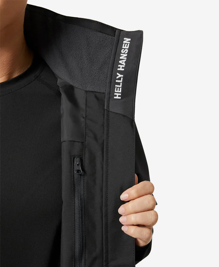W CREW HOODED JACKET 2.0, Black