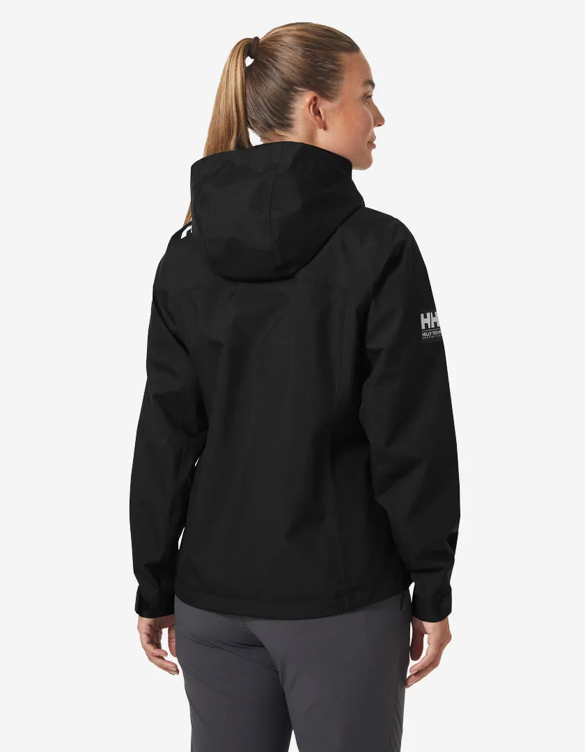 W CREW HOODED JACKET 2.0, Black