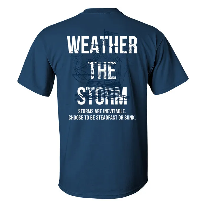 Weather The Storm Print Men's T-shirt